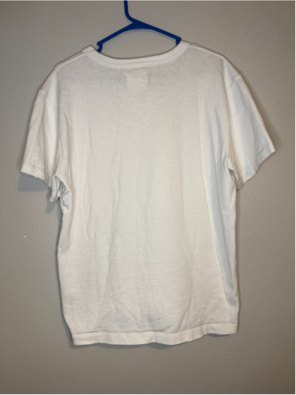 Buck Mason Field-Spec Cotton Heavy Tee White Large - Picture 4 of 4